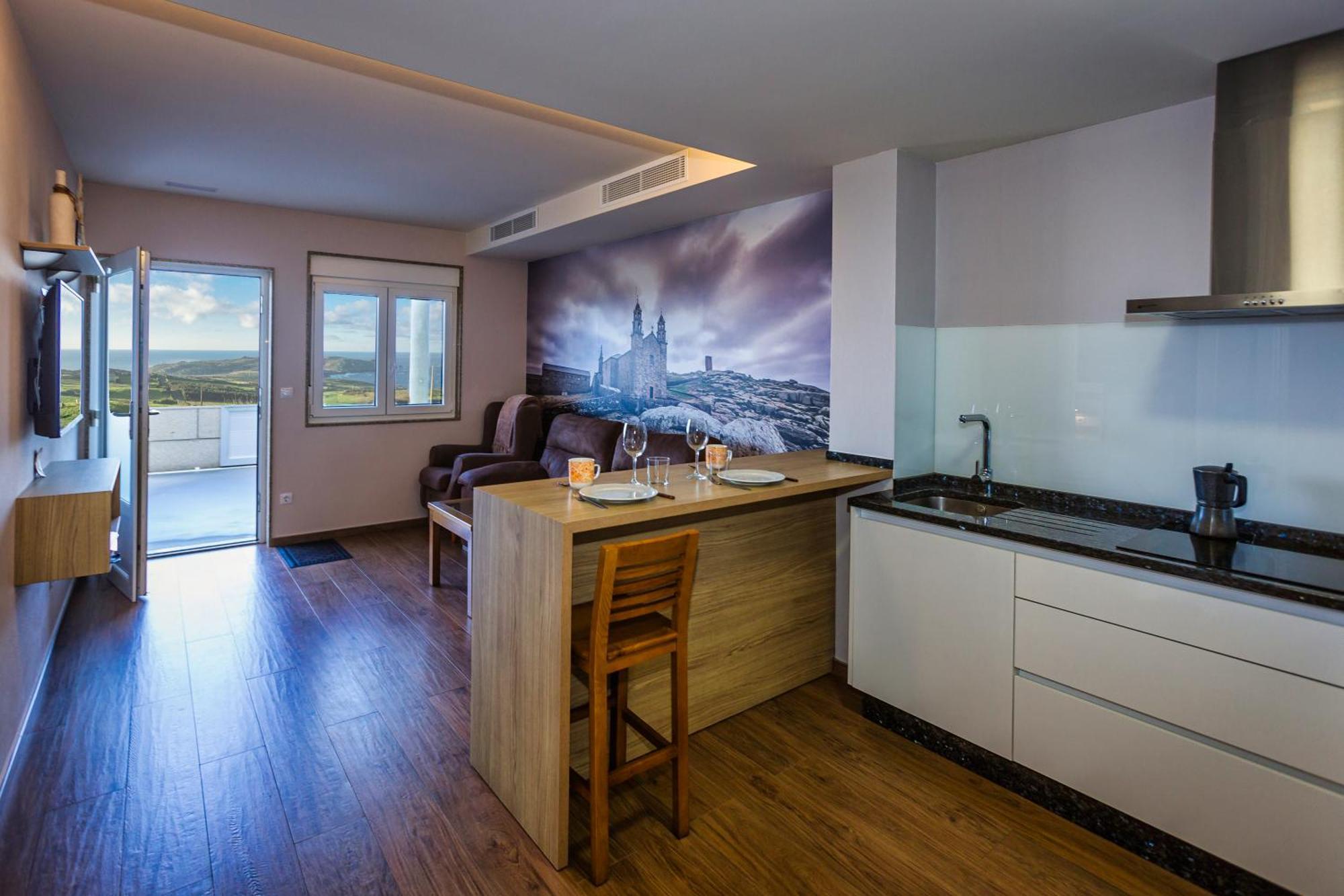 Tourinan Mar Apartman Muxía Kültér fotó