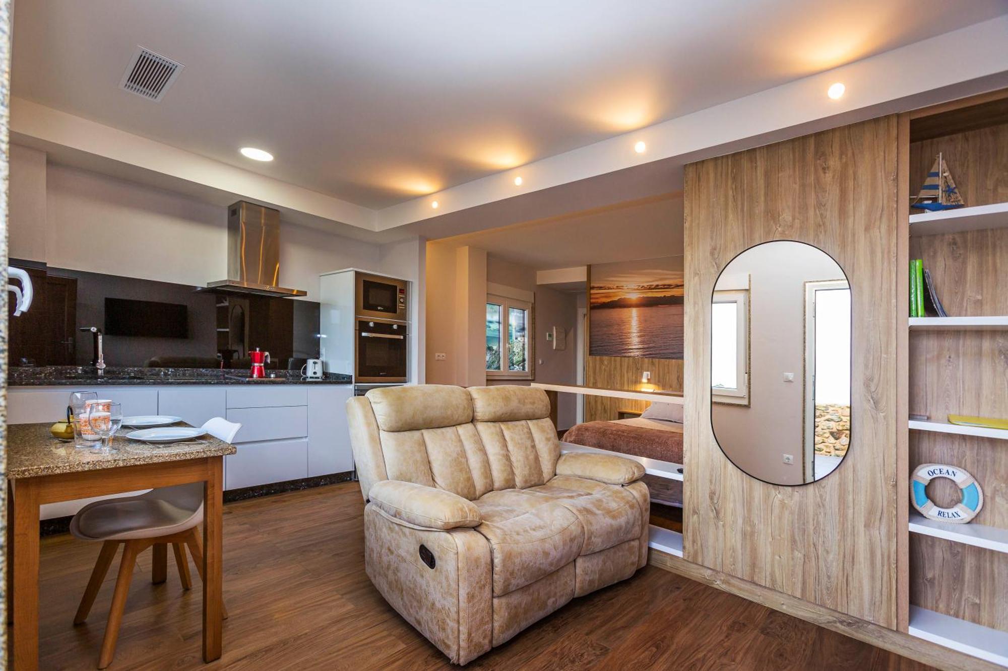 Tourinan Mar Apartman Muxía Kültér fotó